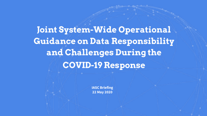 covid 19 response