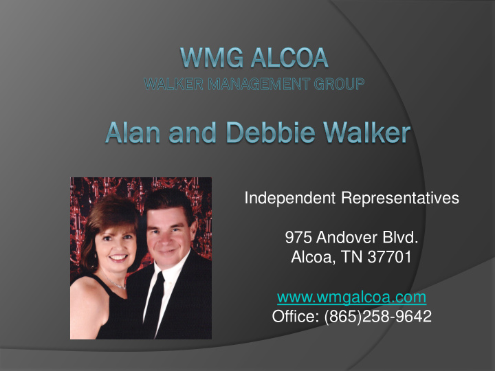 independent representatives 975 andover blvd alcoa tn