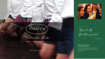 If you love life,  life will love you back.  Arthur Rubinstein  VINITUR invites you to