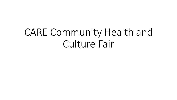 care community health and