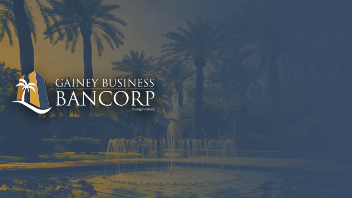 gainey business bancorp