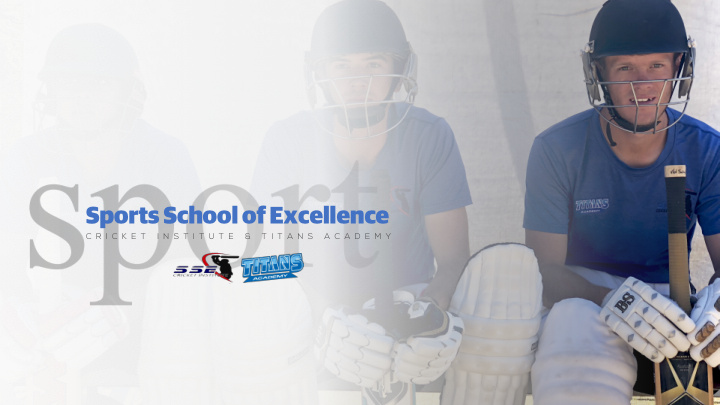 sports school of excellence