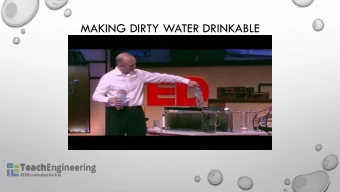 MAKING DIRTY WATER DRINKABLE  LIFESAVER BOTTLE GENERAL DESIGN  TeachEngineering -
