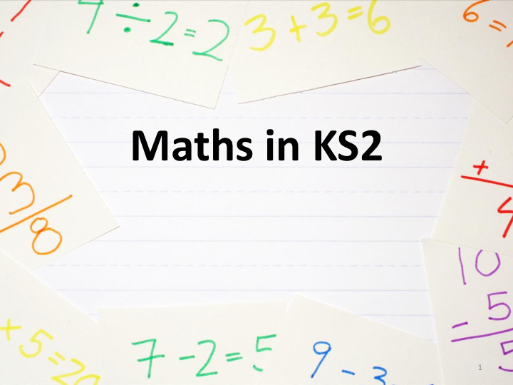 maths in ks2