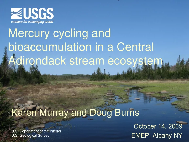 bioaccumulation in a central