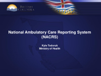 national ambulatory care reporting system