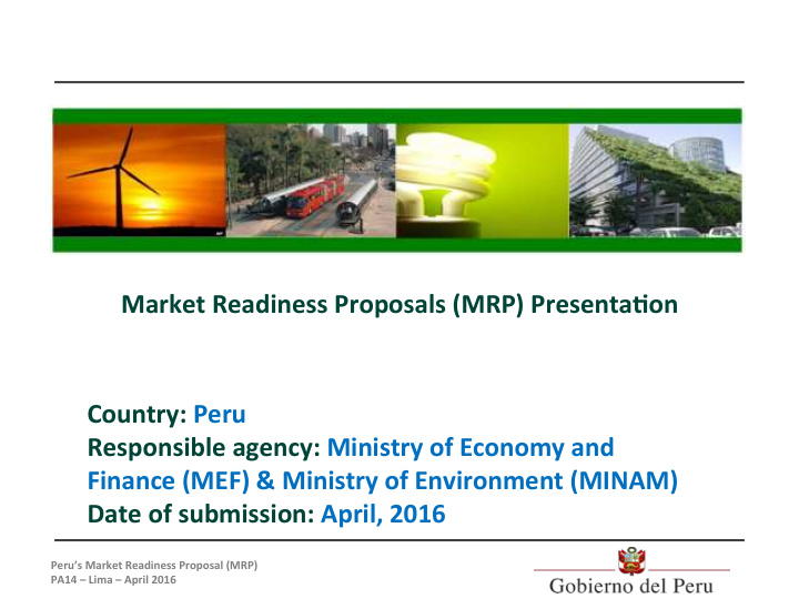 market readiness proposals mrp presenta on