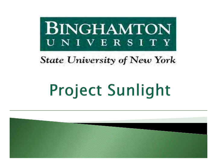 what is project sunlig what is project sunlight ht