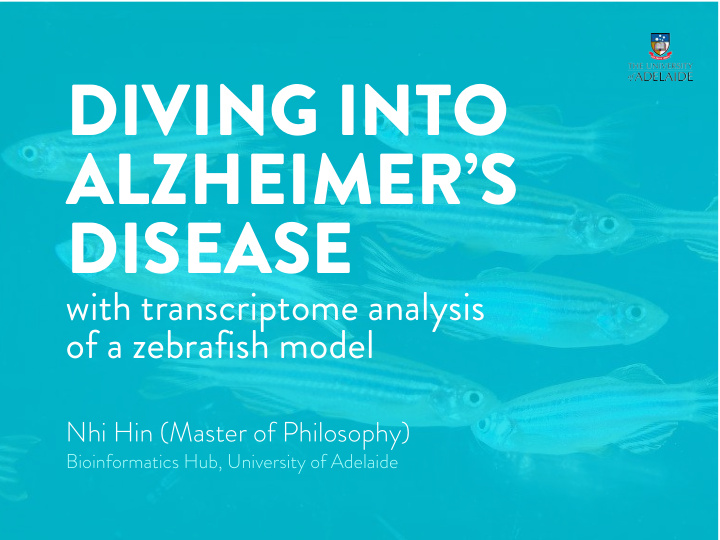 diving into alzheimer s disease