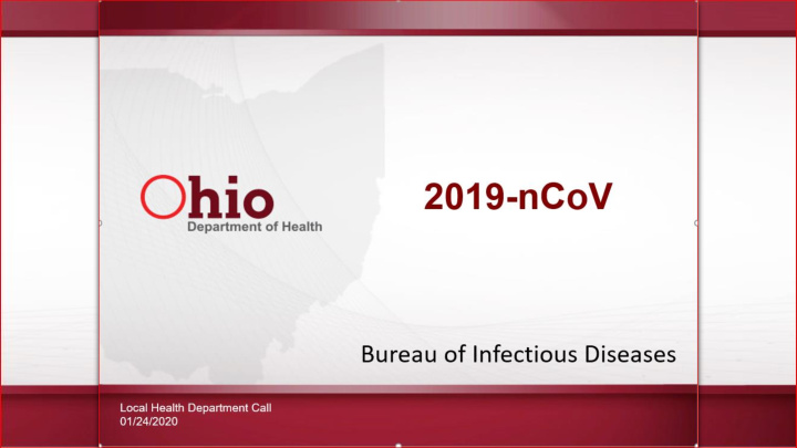 ohio department of health public health response