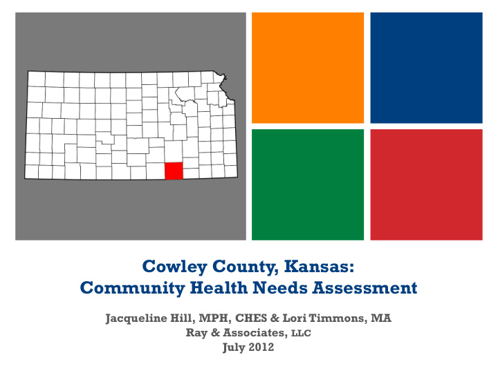 cowley county kansas community health needs assessment