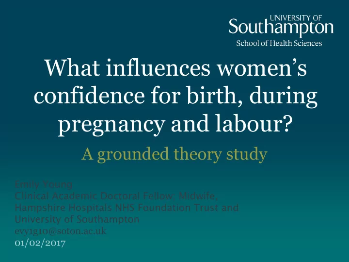 what influences women s