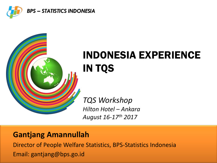 indonesia experience in tqs