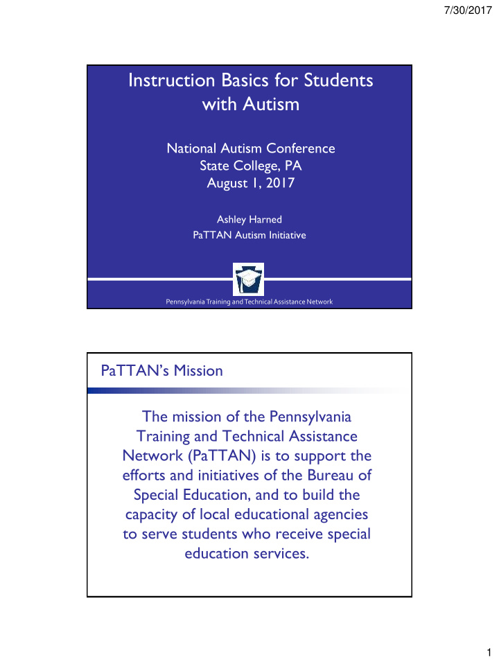 national autism conference state college pa august 1 2017