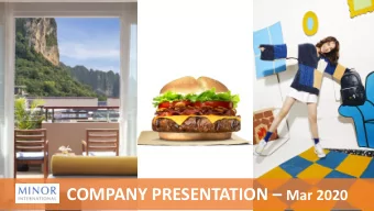 Forward Looking Statement  Statements included or incorporated in these materials that use the