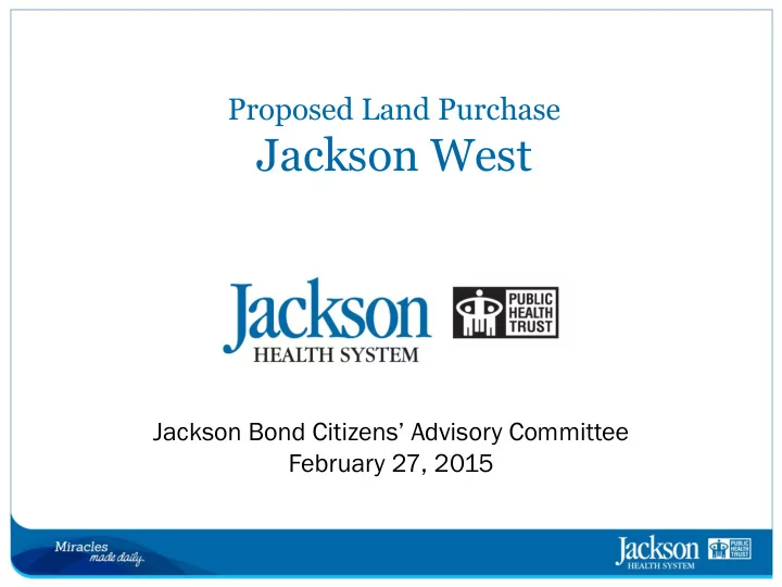 jackson west