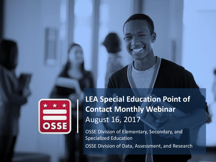 lea special education point of contact monthly webinar