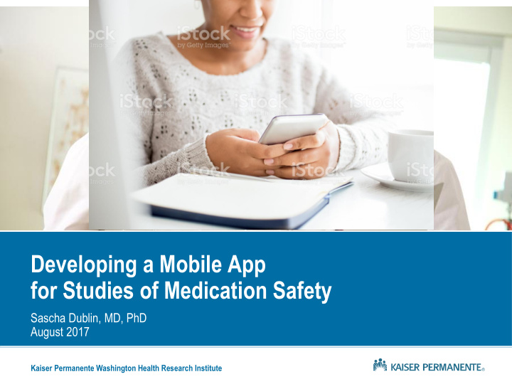 for studies of medication safety