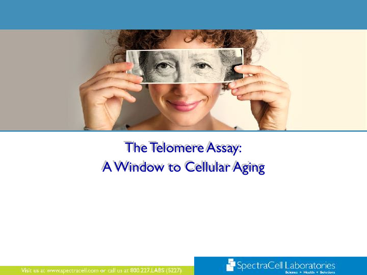 the telomere assay a window to cellular aging featured on