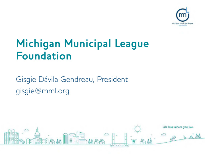michigan municipal league foundation