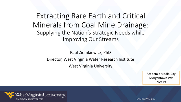 extracting rare earth and critical minerals from coal