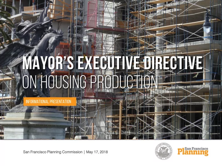 on housing production