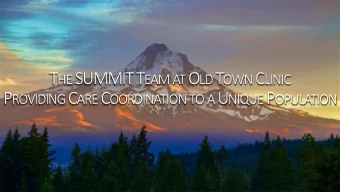 Por  ortla  land, OR (M  (Medic  icaid  id Exp  xpansion State)  FQHC and des  esign