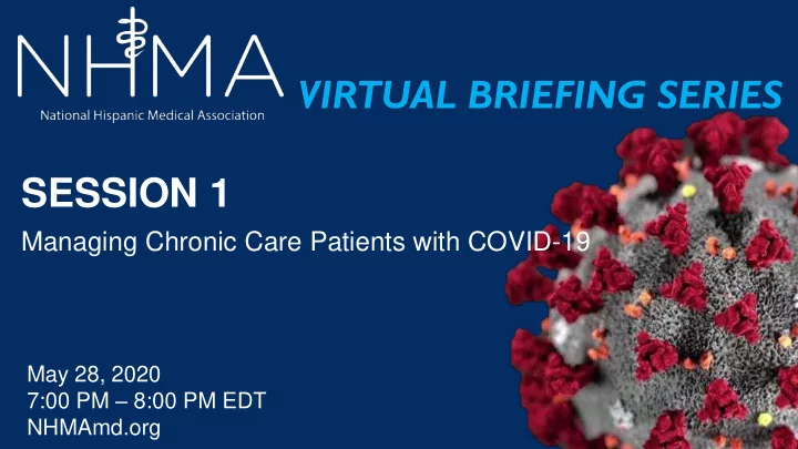 virtual briefing series session 1