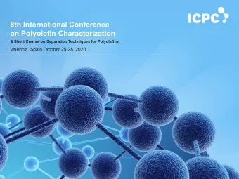8th International Conference  on Polyolefin Characterization  &amp; Short Course on Separation