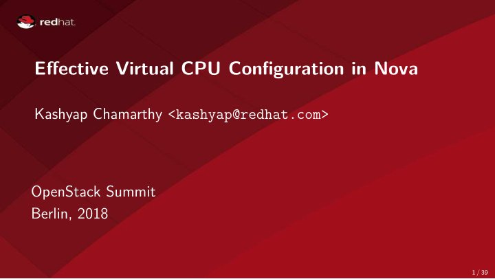 effective virtual cpu configuration in nova