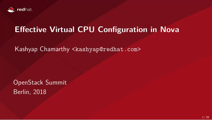 effective virtual cpu configuration in nova
