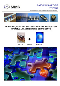 metal meets plastic modular molding systems advanced