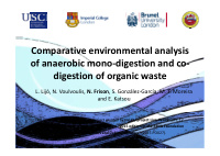 comparative environmental analysis of anaerobic mono