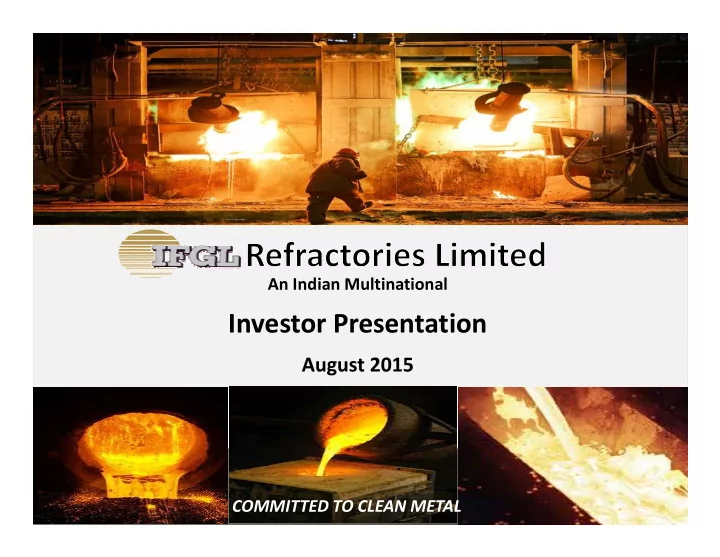 investor presentation