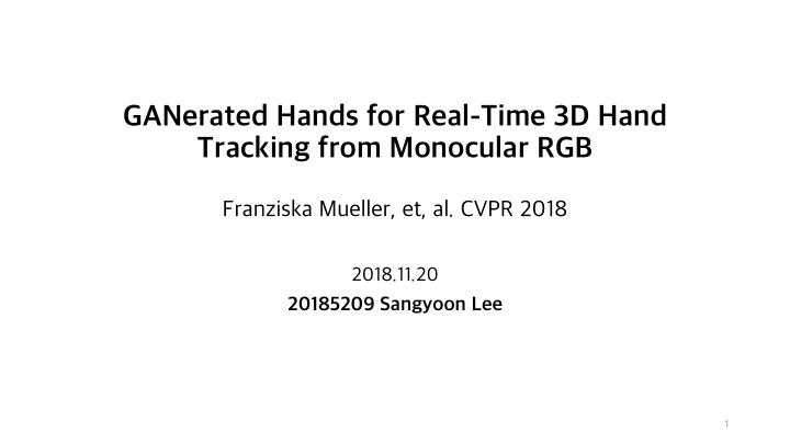 ganerated hands for real time 3d hand tracking from