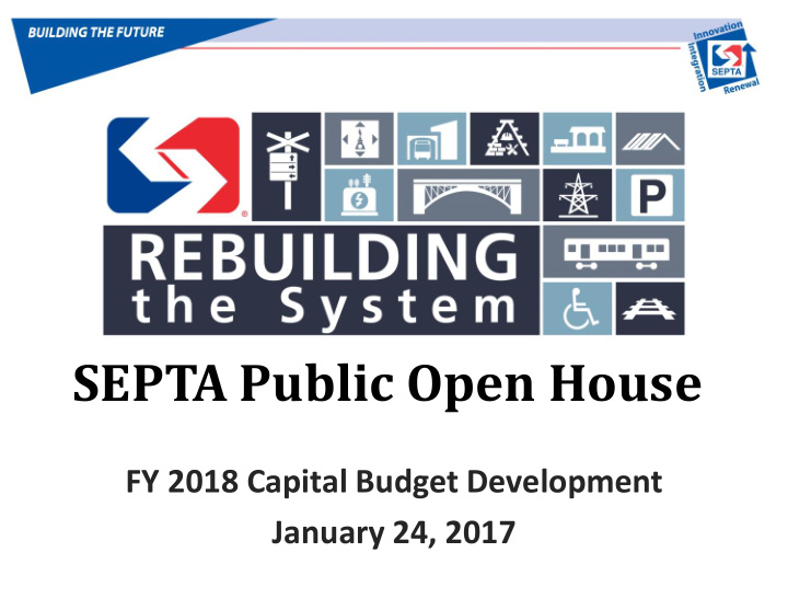 septa public open house