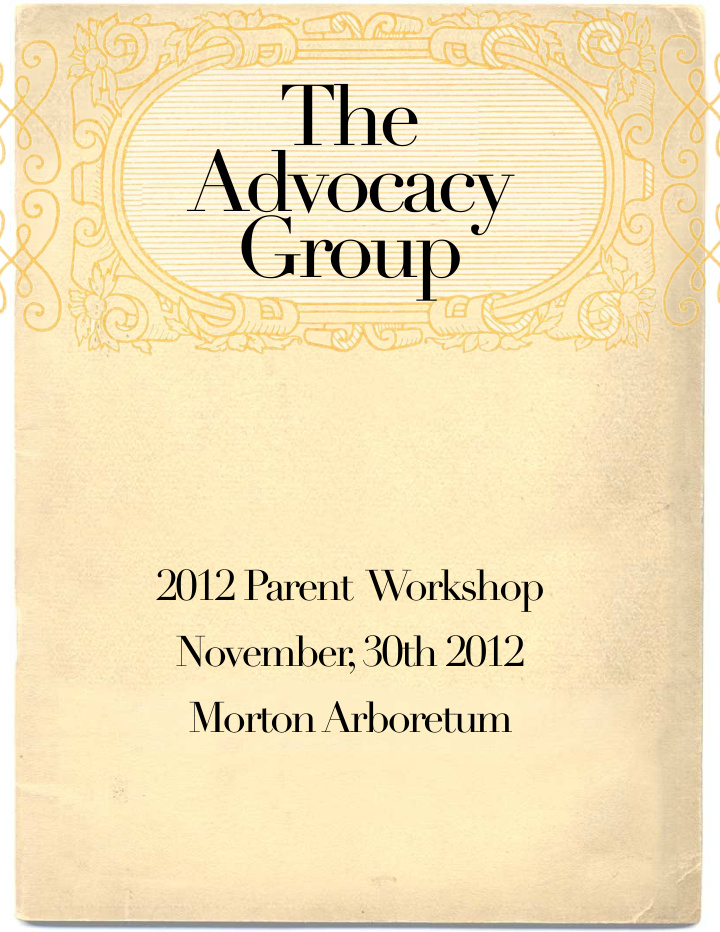 the advocacy group