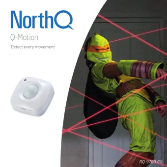 The Invisible Protector Q-Motion is an innovative motion detector. In Armed Mode setting, it sends