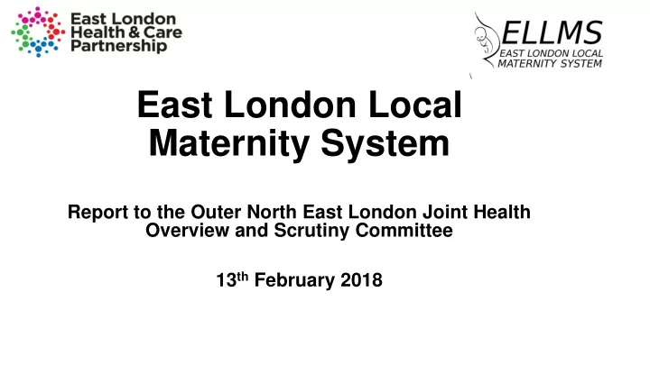 maternity system