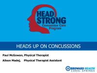 heads up on concussions