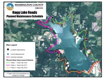 Phase 1  Scoggins Valley Road  Estimated Budget  Design/  Planned  Activity  Engineering