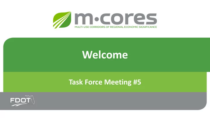 welcome