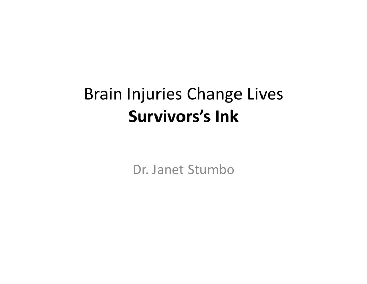 b brain injuries change lives i i j i ch li survivors s