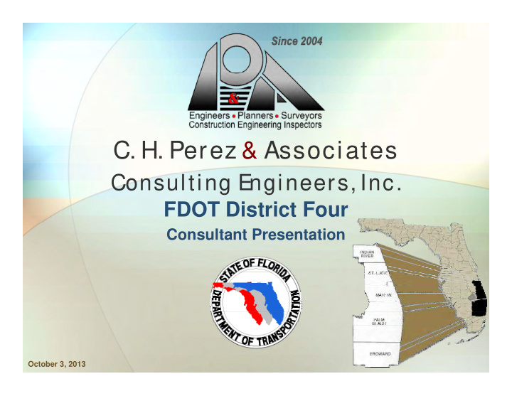 c h perez associates