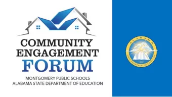 Community  Meeting Overview  Dr. Barbara J. Cooper  ALSDE Deputy State Superintendent/  Chief