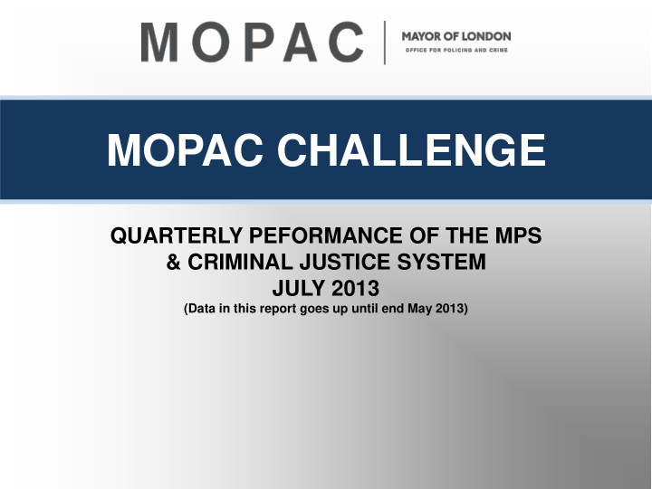 mopac challenge
