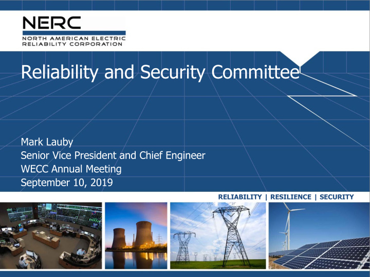 reliability and security committee
