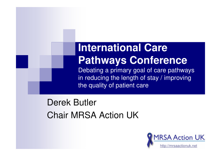 international care pathways conference