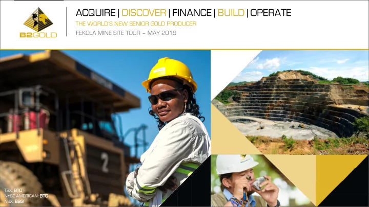 acquire discover finance build operate