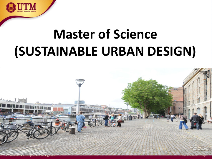 sustainable urban design